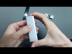 Perfil de alumínio com tira LED K14 para perfil LED de alumínio embutido com tampa difusora de PC