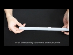 Perfil de alumínio de canto LED Perfil de alumínio LED para iluminação de tira led 45D 90D