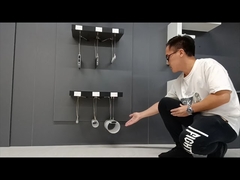 Extrusão de LED Redonda com Diâmetro Circular Montada Suspensa KN9 com Cobertura Difusora e Canal de Alumínio