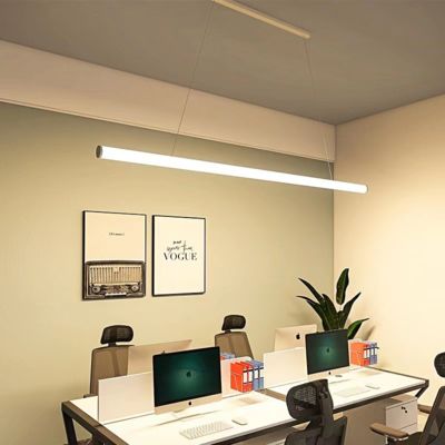 D60mm pvc led profile for suspending led tube light