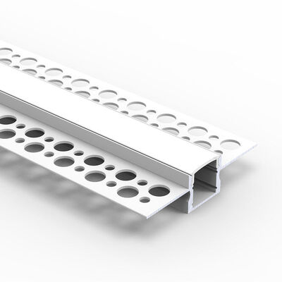 Bom preço 6063 T5 Alumínio ligado a LED Lâmina de alumínio para instalação em parede seca com W58 * H15.4mm Tamanho on-line