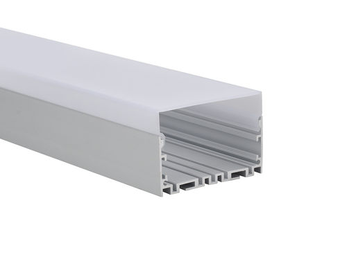 Bom preço perfil de alumínio da extrusão interna de 75*50mm para a iluminação de tira conduzida on-line