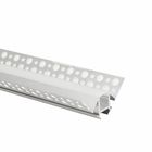 Alloy Recessed IP44/20 LED Plasterboard Profile with PC diffuser cover