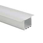 Recessed Aluminum Led Profile with PC diffuser for gypsum wall drywall