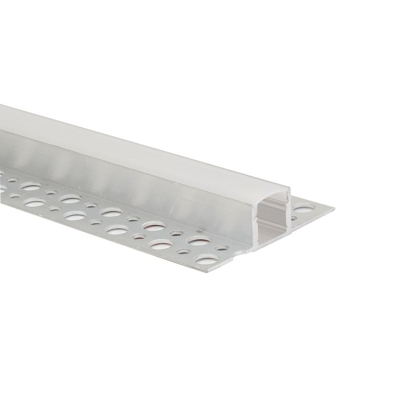 Led strip aluminum profile with PI diffuser for Linear Lighting LED Plasterboard Profile