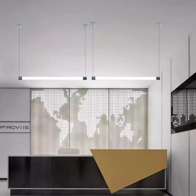 Casa φ60 da liga 6063 T5 de alumínio em volta do perfil do diodo emissor de luz para a luz do pendente