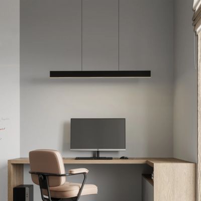 Bom preço Interno de alumínio magro anodizado do perfil de 9.8*44.3mm suspendido on-line