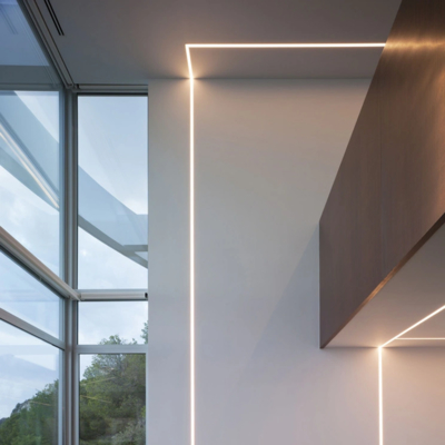 Bom preço O perfil da placa de gesso do diodo emissor de luz conduziu o perfil de alumínio para a parede da gipsita on-line