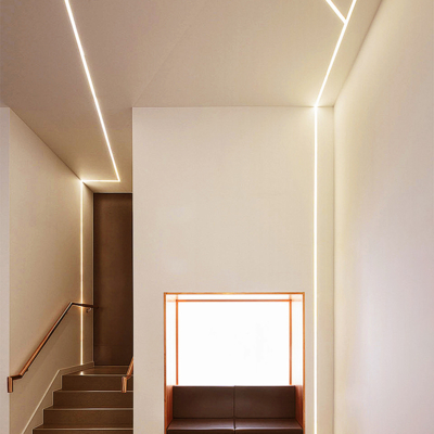 Bom preço a casa de 10mm anodizou o perfil magnético do diodo emissor de luz da iluminação on-line