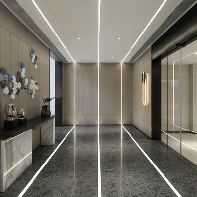 Comprimento feito sob encomenda 1m 2m do perfil de alumínio da tira do diodo emissor de luz da decoração da casa 3m