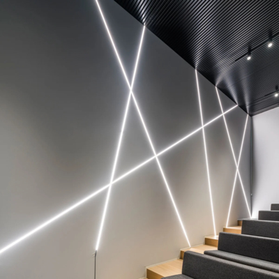 o canal de alumínio conduzido 1m, 2m, 3m dentro de 8mm conduziu a tira para a iluminação impermeável