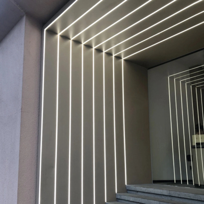 Bom preço Luz de tira de alumínio conduzida do diodo emissor de luz da casa 10mm da montagem do perfil da tira fina de alumínio do diodo emissor de luz do perfil 12*8mm on-line