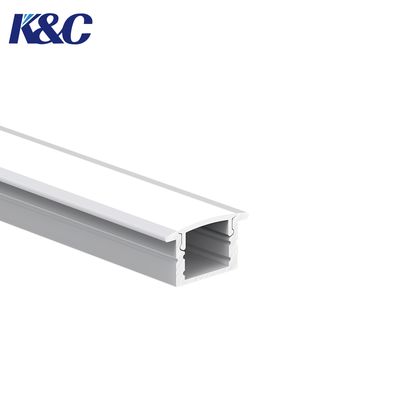 Bom preço 6063 T5 Aluminum LED Profile 17.0x12.7mm for Embedded Installation on-line