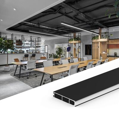 Bom preço Perfil de alumínio de tira LED de comprimento personalizado com liga de alumínio 6063 e revestimento em pó para luz de tira LED on-line