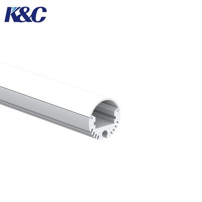 Bom preço 6063 T5 Extrusão LED redonda com cobertura PC para instalação de suspensão on-line