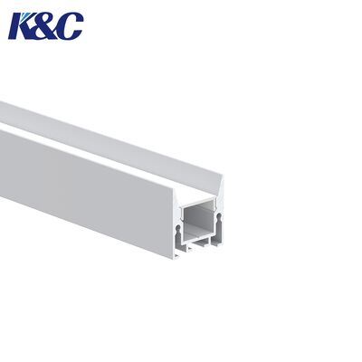 Bom preço K95 Perfil de alumínio de fita LED personalizável para caixa de luz com liga 6063 T5 para instalação de suspensão on-line