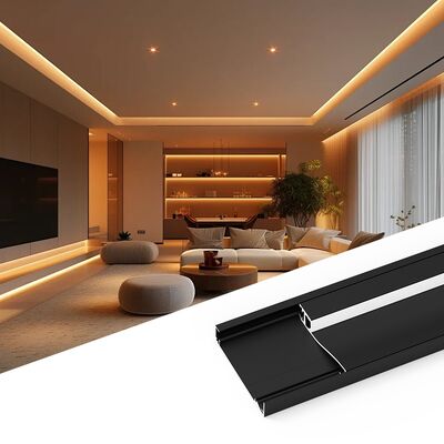 Bom preço Perfil de Alumínio para Fita LED Flexível com Comprimento Personalizado e Liga de Alumínio 6063 para Iluminação de Escadas on-line