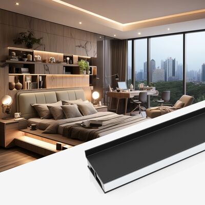 Bom preço Perfil de alumínio LED anodizado da série 6000 com garantia de 5 anos para o canal de tira LED e a extrusão de alumínio on-line