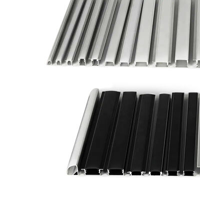 Bom preço Perfil de alumínio LED de liga de alumínio 6063 T5 W17.0*H9.0mm com garantia de 5 anos e tampa para PC on-line