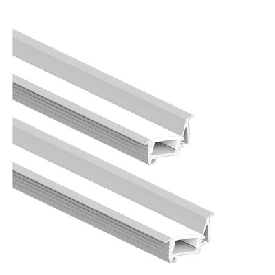 Bom preço Canal de tira LED de liga de alumínio 6063-T5 com superfície anodizada para iluminação decorativa on-line