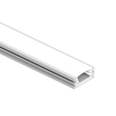 Bom preço 6063 T5 Alumínio ligado a LED Faixa de perfis de alumínio com superfície anodizada para iluminação decorativa on-line