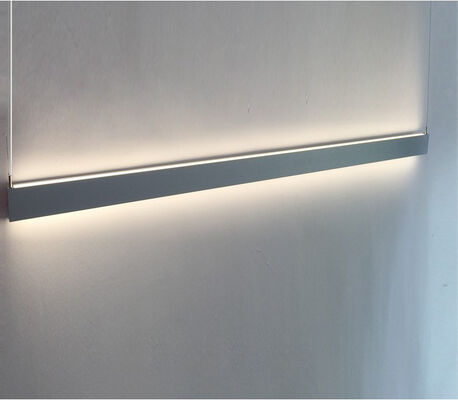 Bom preço Perfil de alumínio da faixa de LED de liga de alumínio 6063 T5 com dimensões W27.3 * H35mm para montagem em superfície e instalação suspensa on-line