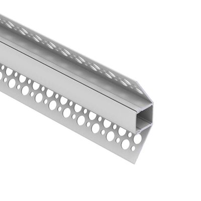 Bom preço Perfil LED de liga de alumínio 6063 T5 para instalação embutida com 50.000 horas de trabalho on-line