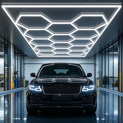 Modelo de Luz Hexagonal LED Robusta KH14-He-W oferecendo 603W de potência e tensão de entrada AC100-265V ideal para aplicações de iluminação industrial