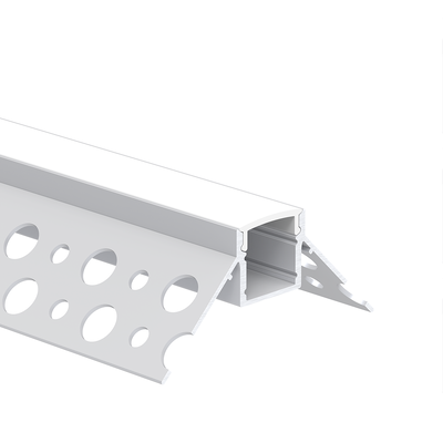 Bom preço Perfil de alumínio do diodo emissor de luz para a iluminação linear conduzida recessed do canto da parede da gipsita do Drywall do perfil On-line