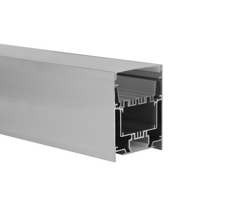 Canal de alumínio conduzido com difusor 75*95mm do PC para para cima e para baixo iluminar o perfil do diodo emissor de luz