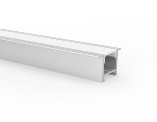 canal leve de alumínio Recessed 12mm de tira IP20/44
