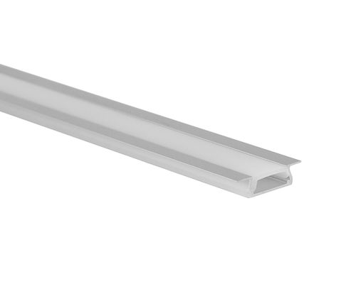 Extrusão de alumínio anodizada para o perfil de alumínio da tira Led com tampa do PC