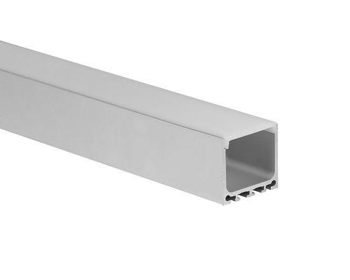 Bom preço Canal conduzido de alumínio do perfil com tampa diferente do PC para a montagem de superfície Width26.7mm on-line