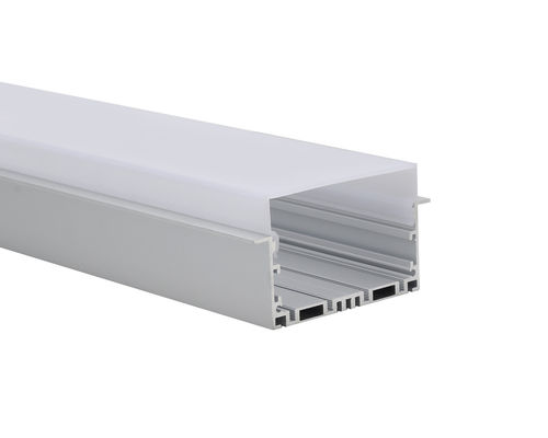 Bom preço Perfil de alumínio Recessed 2.5m geado do diodo emissor de luz do plano on-line