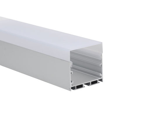Bom preço Perfil de alumínio da tira linear interior do diodo emissor de luz da iluminação W50*H50mm on-line