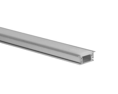 perfil pequeno conduzido do assoalho do diodo emissor de luz do tamanho W27.5mm High11mm do perfil de alumínio para decorações de construção