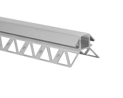 Pulverize Caoting Recessed o canal conduzido de alumínio para a parede da gipsita do drywall
