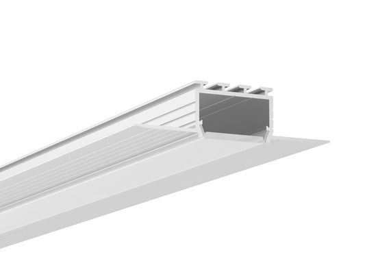 Bom preço Perfil de alumínio conduzido da placa de gesso do diodo emissor de luz do canal para o diodo emissor de luz decorativo linear on-line