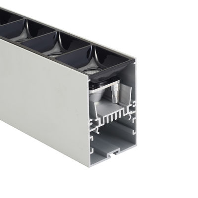 Bom preço Do motorista de alumínio do perfil Width54mm High80mm da tira perfil de alumínio conduzido do diodo emissor de luz de In com lente on-line