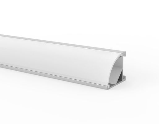 Bom preço Perfil de alumínio conduzido da tira para o armário do supermercado com iluminação magnética de PMMA W16mm on-line