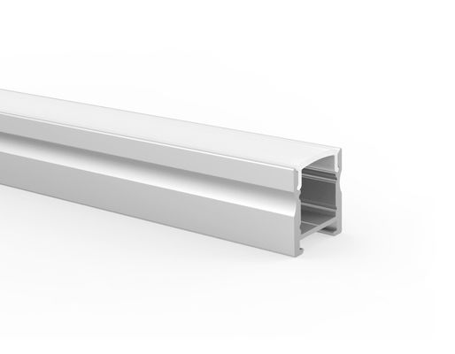 Bom preço Surfaced montou o perfil de alumínio o canal de luz Recessed conduzido da tira com tampa do difusor do PC on-line