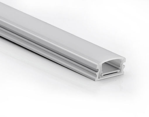 Bom preço Limpando com jato de areia a liga impermeável do canal T5 6063 do perfil do diodo emissor de luz IP65 on-line