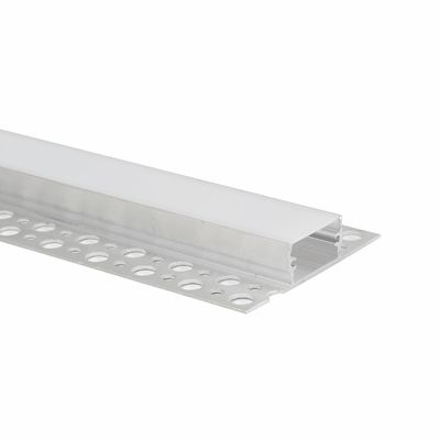 Bom preço Perfil anodizado expulso com tampa geada do PC para o perfil da placa de gesso do diodo emissor de luz on-line