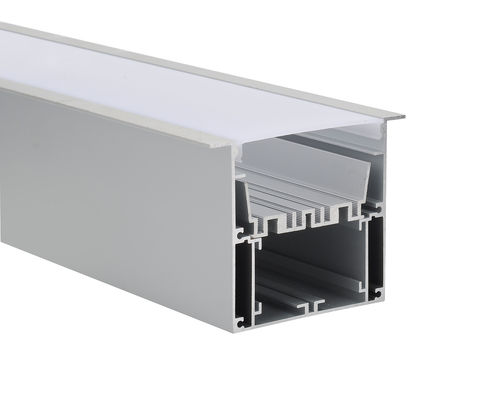 Bom preço O perfil de alumínio anodizado do diodo emissor de luz de In do motorista Recessed conduziu o perfil on-line