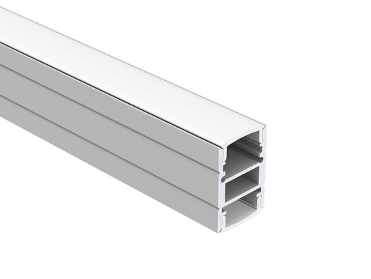 Bom preço IP20 anodizado suspendeu a iluminação do perfil 100lm/w 17*24mm do diodo emissor de luz on-line