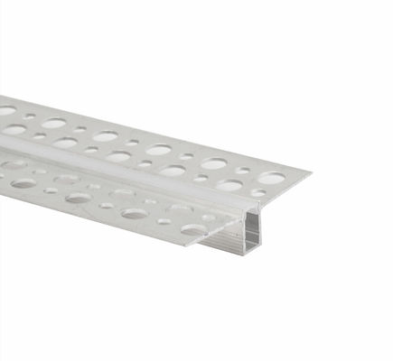 IP45 conduziu a altura de alumínio 13mm do perfil da tira Recessed para o Drywall