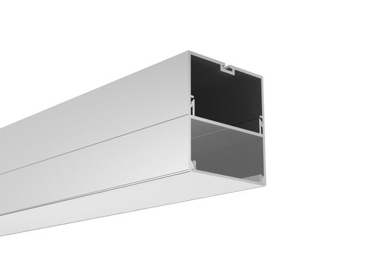 Do motorista de alumínio do perfil 50*55mm da tira o perfil de alumínio conduzido do diodo emissor de luz de In conduziu a extrusão de alumínio