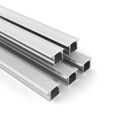 Bom preço perfil de alumínio conduzido da tira para o perfil de alumínio Recessed do diodo emissor de luz com tampa do difusor do PC on-line