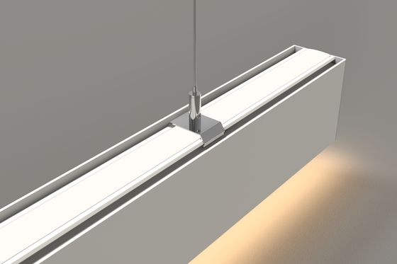 O perfil de alumínio conduzido W30xH55mm da tira suspendeu o perfil de alumínio do diodo emissor de luz