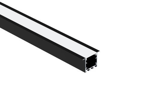 A extrusão de alumínio do diodo emissor de luz de W35*H35mm perfila a montagem Recessed com difusor do PC